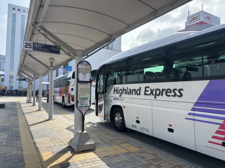 長野　上高地　バス