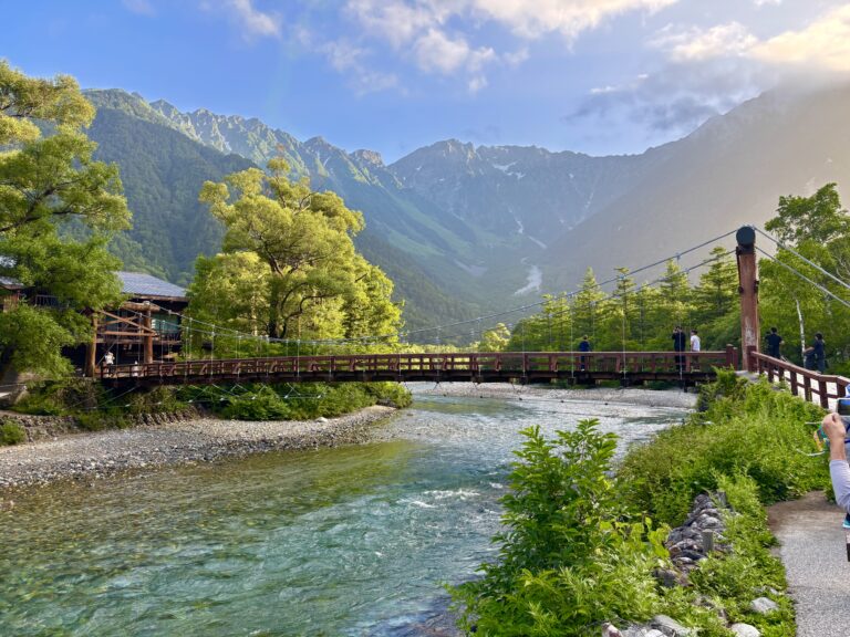 長野　上高地　河童橋