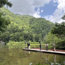 長野　上高地　明神池