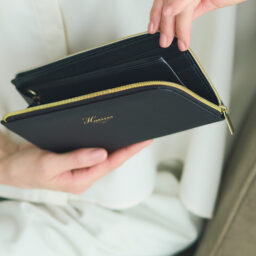 素敵なあの人2025年11月号特別付録　ハリスコラボ「L字ファスナー長財布」
