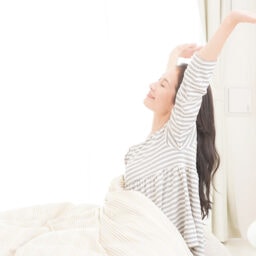 睡眠をしっかりとって血流を安定させる