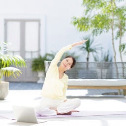 運動して血行を促進
