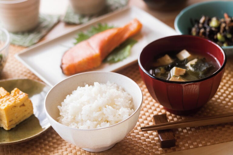 バランスのいい食事を心がける