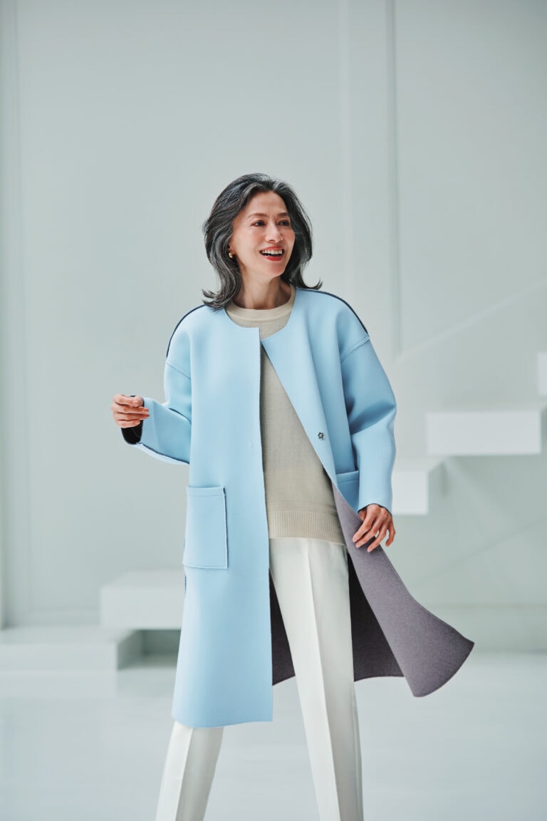 美配色２WAYコートNW　￥9,990～　M～３L