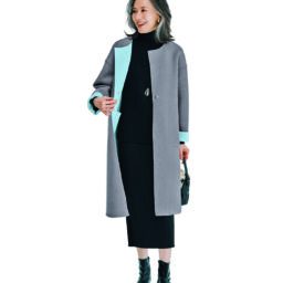 美配色２WAYコートNW　￥9,990～　M～３L