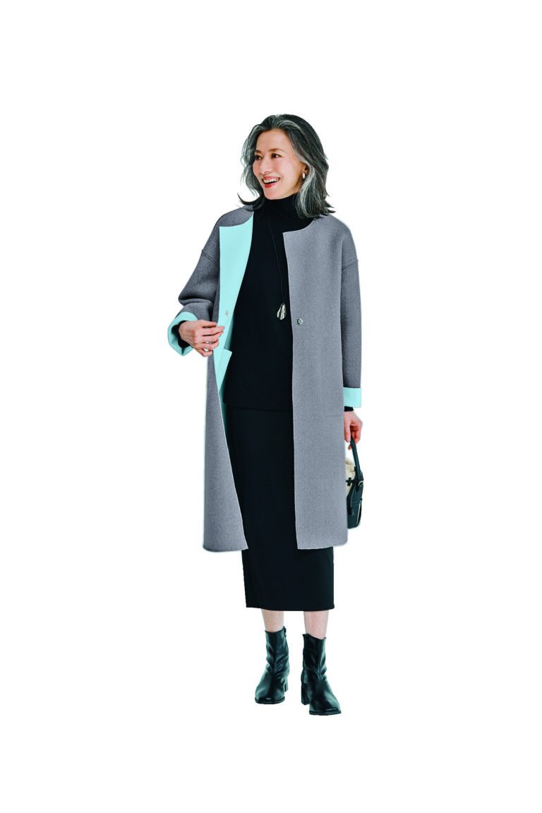 美配色２WAYコートNW　￥9,990～　M～３L