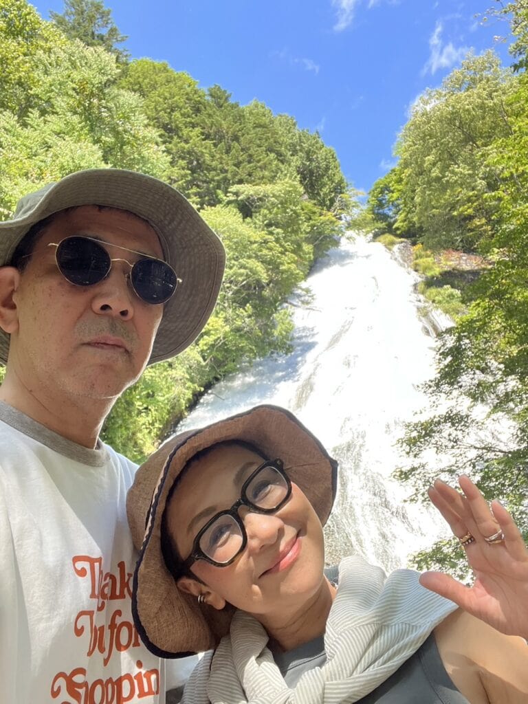 湯滝と湯滝裏の散歩道