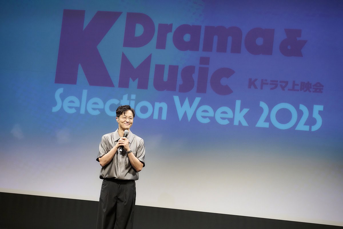 「Kドラマ上映会」で来日したチョ・ハンチョルさん