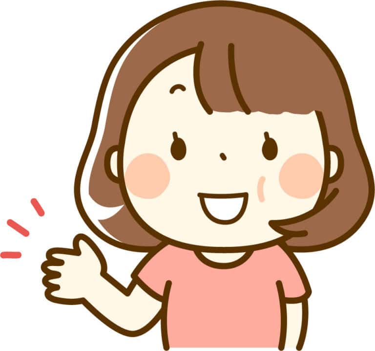 女性が話している