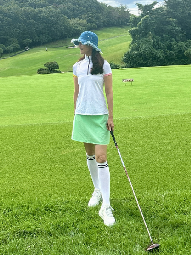 桜井智子さんのゴルフファッション