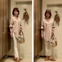 長谷川さん259＿残暑コーデ