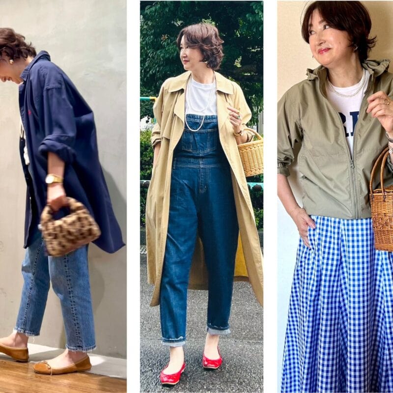 【60代ファッション】季節の変わり目に活躍してくれる薄手アウターコーデ3選！