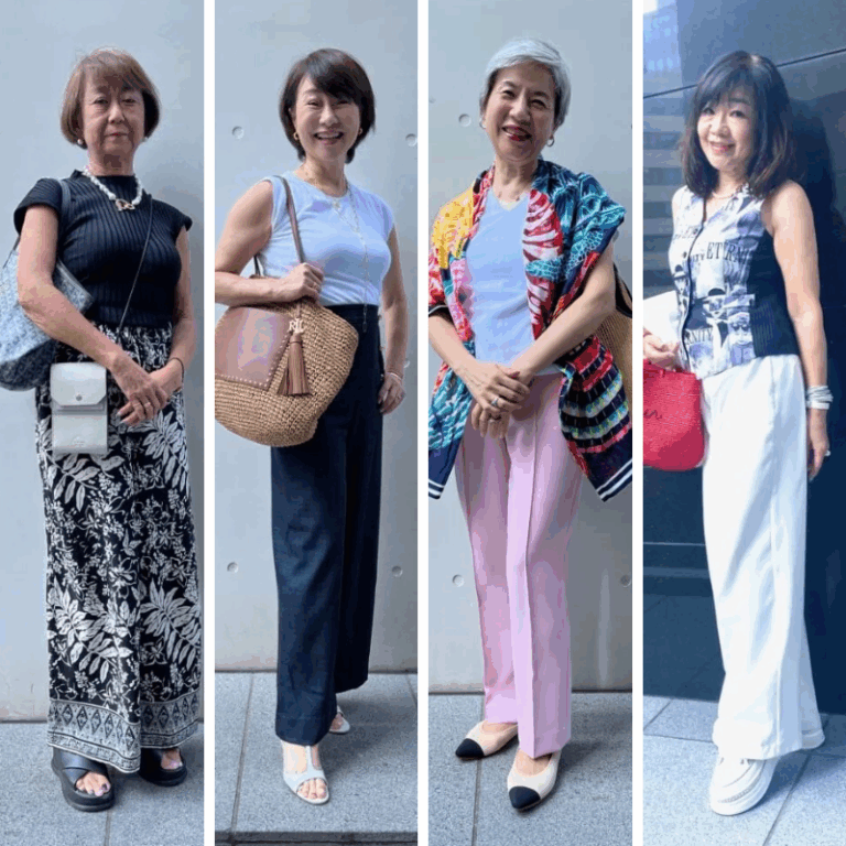 【第8位】【60代お手本スナップ】体形カバー＆美脚見え！ スタイルアップが叶う大人のパンツコーデ4選