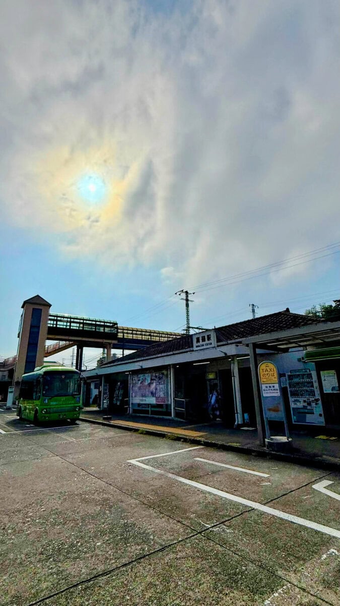 昭和レトロな雰囲気 真鶴駅　