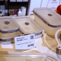 カインズ　折りたためる保存容器