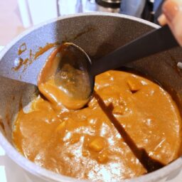 カインズ　先がつかないスクレーパー付きお玉