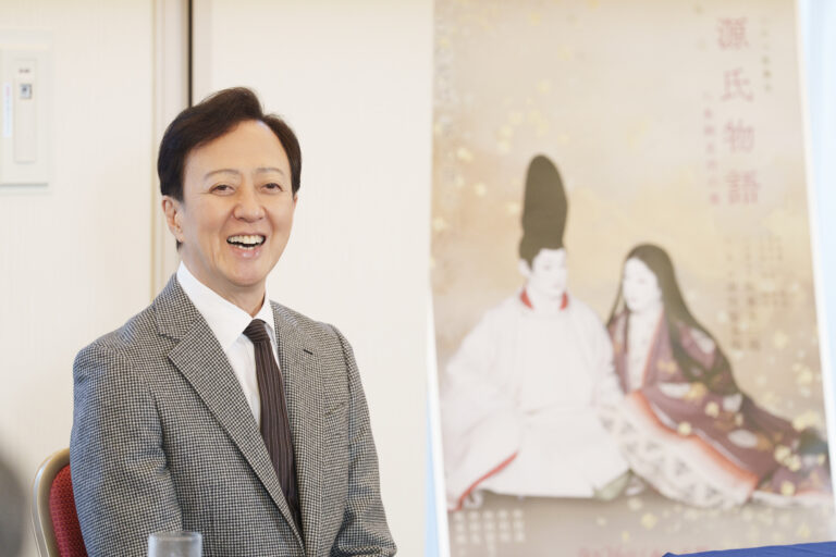 坂東玉三郎さん　撮影：岡本隆史