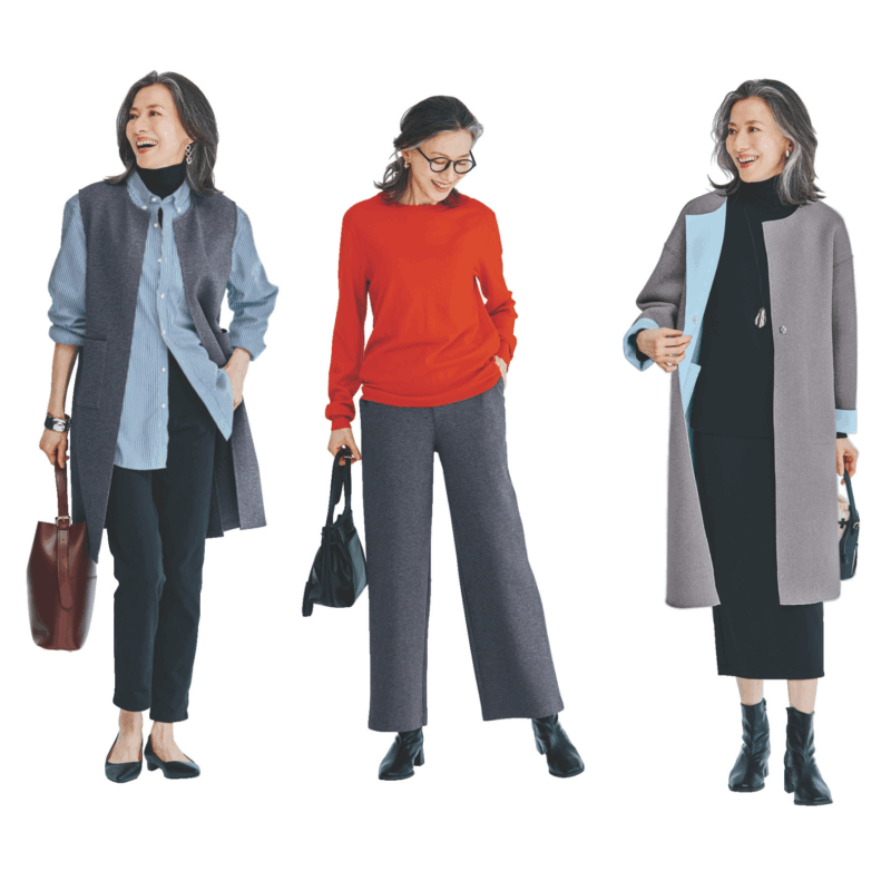 60代が欲しい服が見つかる！洒落見えが叶う『素敵なあの人』×「scroll_coop」特別コラボ3アイテムをチェック！