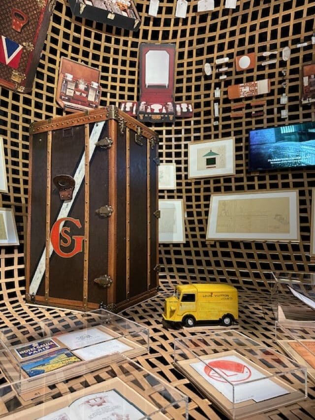ルイ・ヴィトン『ビジョナリー・ジャーニー』展　ルイ・ヴィトンの原点や歴史を知るエリア