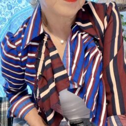 島崎真代さんのリメイク服