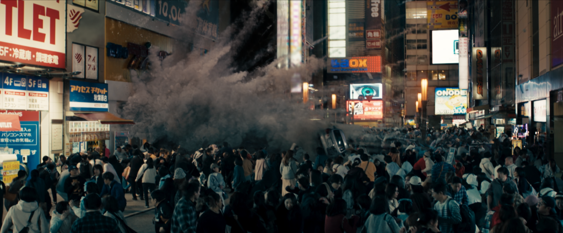 映画『爆弾』より爆破シーン