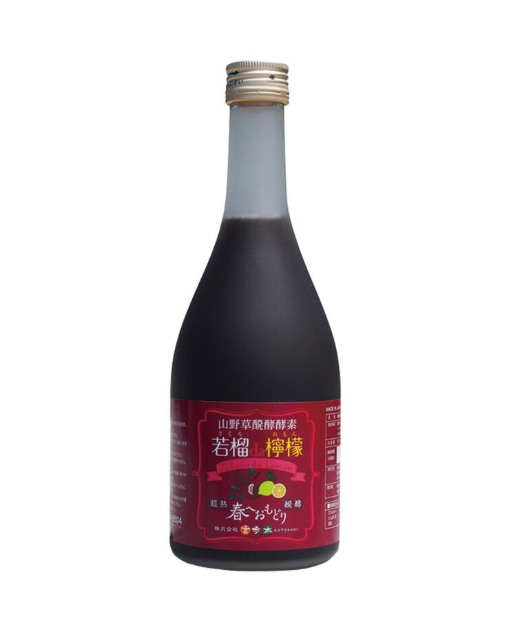 山野草醗酵酵素 若榴 da 檸檬 500㎖ ¥6,100／言歩木