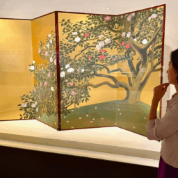 速水御舟《名樹散椿》【重要文化財】山種美術館