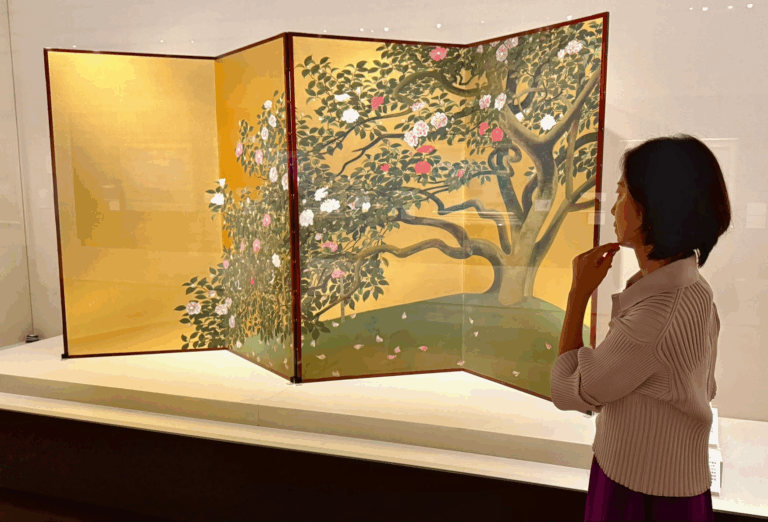 速水御舟《名樹散椿》【重要文化財】山種美術館