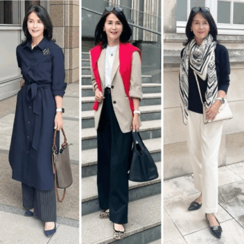 【60代ファッション】手持ちアイテムを小物使いでアップデート！「Ｈ＆Ｍ」「ＧＵ」「ＺＡＲＡ」秋のコーディネート3選