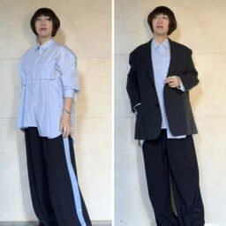 上林さん_シャツ・パンツコーデ