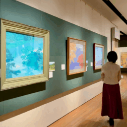 美しくて、入ったりきたりして見入ってしまいました。