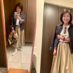 長谷川さん_お出かけコーデ