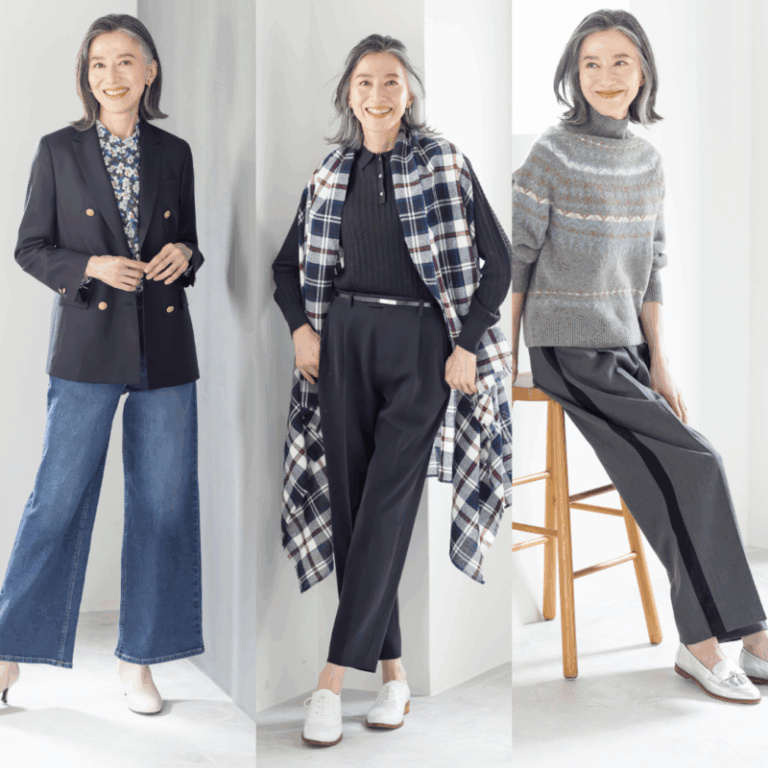 【第8位】【60代ファッション】「ニューヨーカー」で叶える秋のトラッドスタイル！きれいに見えて着心地も抜群の大人服が充実