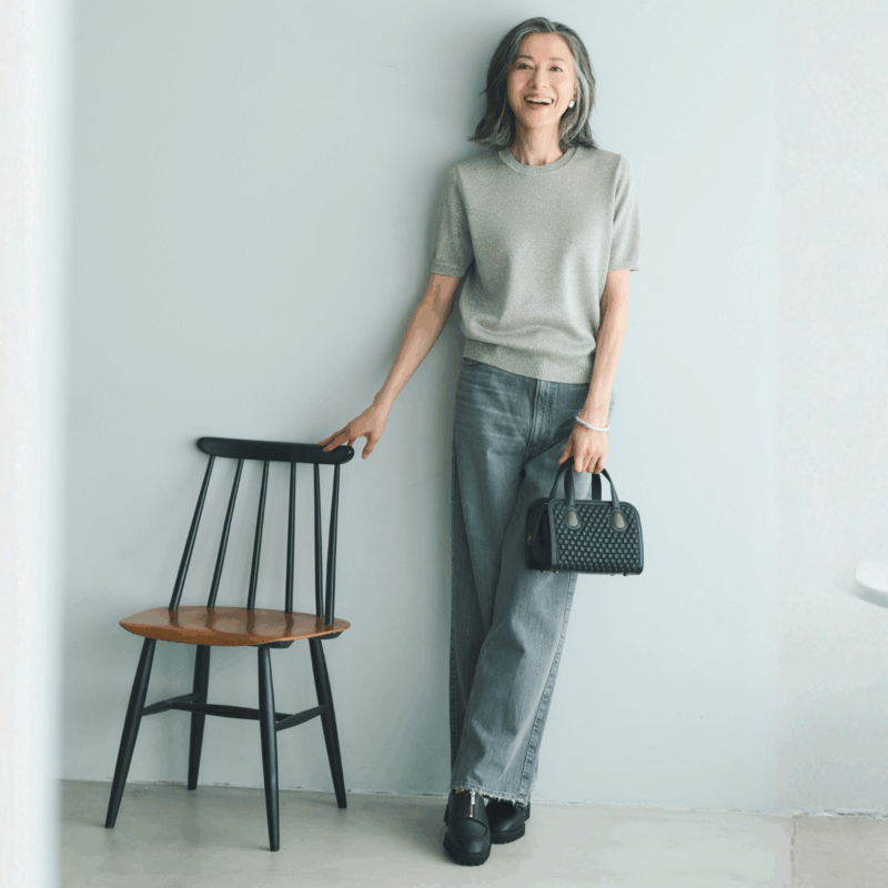 【60代注目コーデ】季節の変わりめにお手本にしたい着こなしがいっぱい！秋のおしゃれをあか抜けさせるコーデBEST5【『素敵なあの人』2025年10月号】