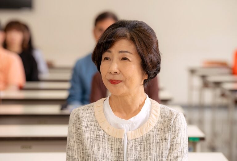 映画『富士山と、コーヒーと、しあわせの数式』市毛良枝さん