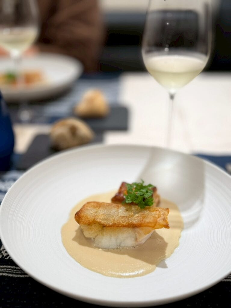 スズキのエカイエソースヴァンブラン