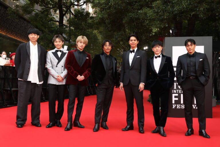 第38回東京国際映画祭よりGENERATIONSのメンバー