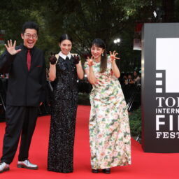 第38回東京国際映画祭より中野量太監督、柴咲コウ、満島ひかり