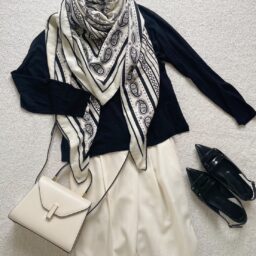 有村さんストールコーデ2