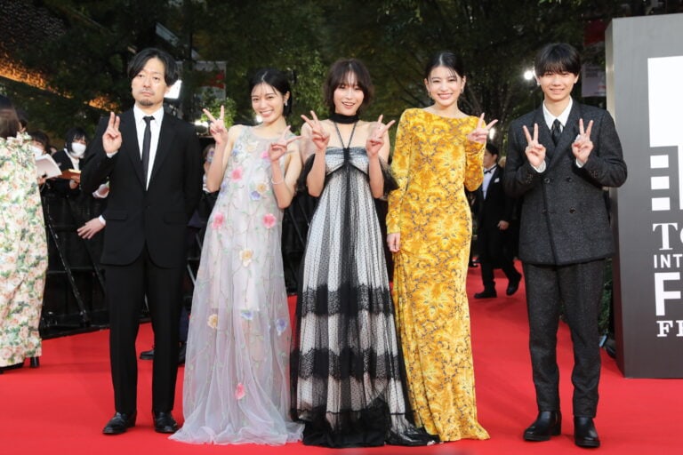 第38回東京国際映画祭より児山隆監督、吉田美月喜、南沙良、出口夏希、羽村仁成