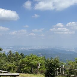 日の出山　山頂　眺め