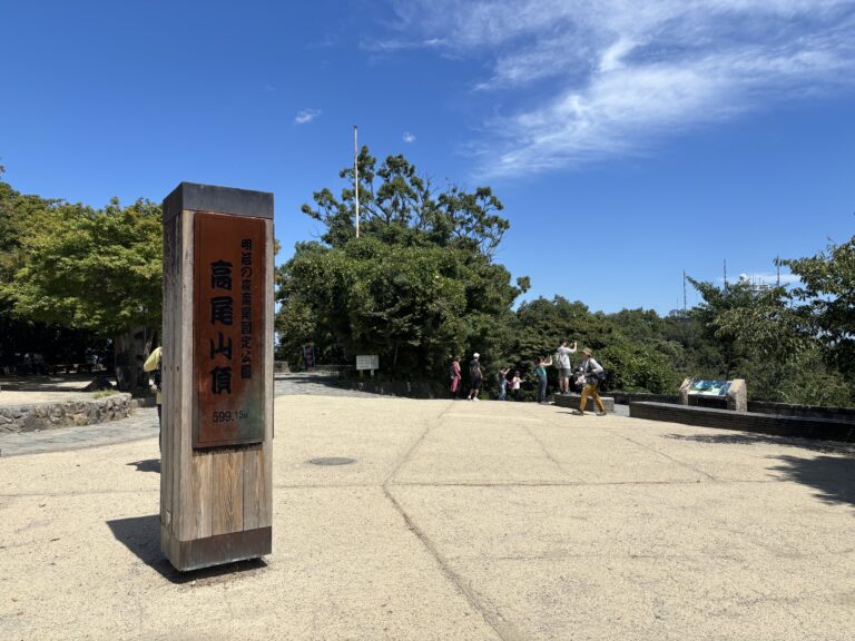 低山　おすすめ　高尾山山頂