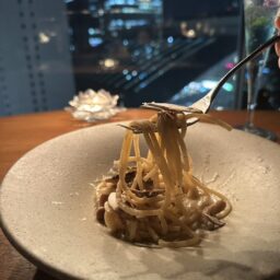 レストラン「梅田ブルーバード」のパスタ
