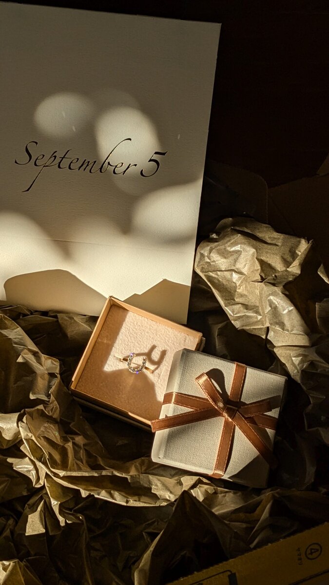 リング(Horseshoe Ring)【K18】¥192,500／September５