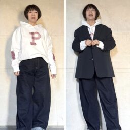 上林さん_フーディー・デニムコーデ