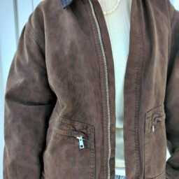 「ZARA」メンズジャケット　隠れレオパード柄