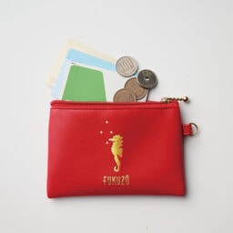 素敵なあの人2026年1月号付録「フクゾー」 ストラップつきレザー調ポーチセット