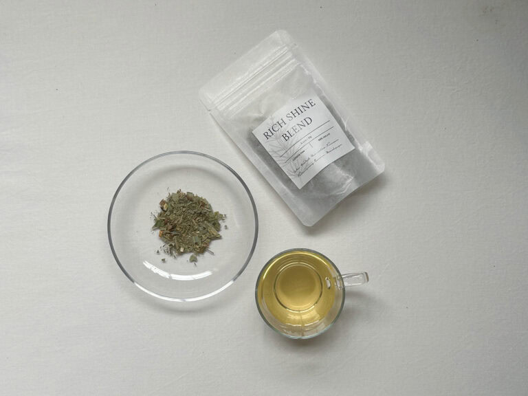 リッチ シャイン ブレンド 美容師が作ったお茶 10パック ¥1,515／アンベリール