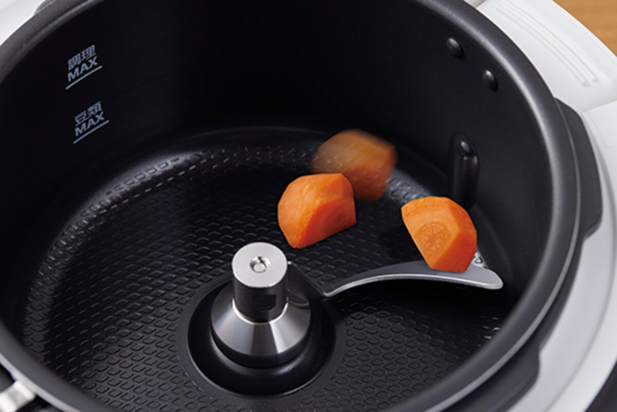 【Point 1】独自の「かきまぜパドル」