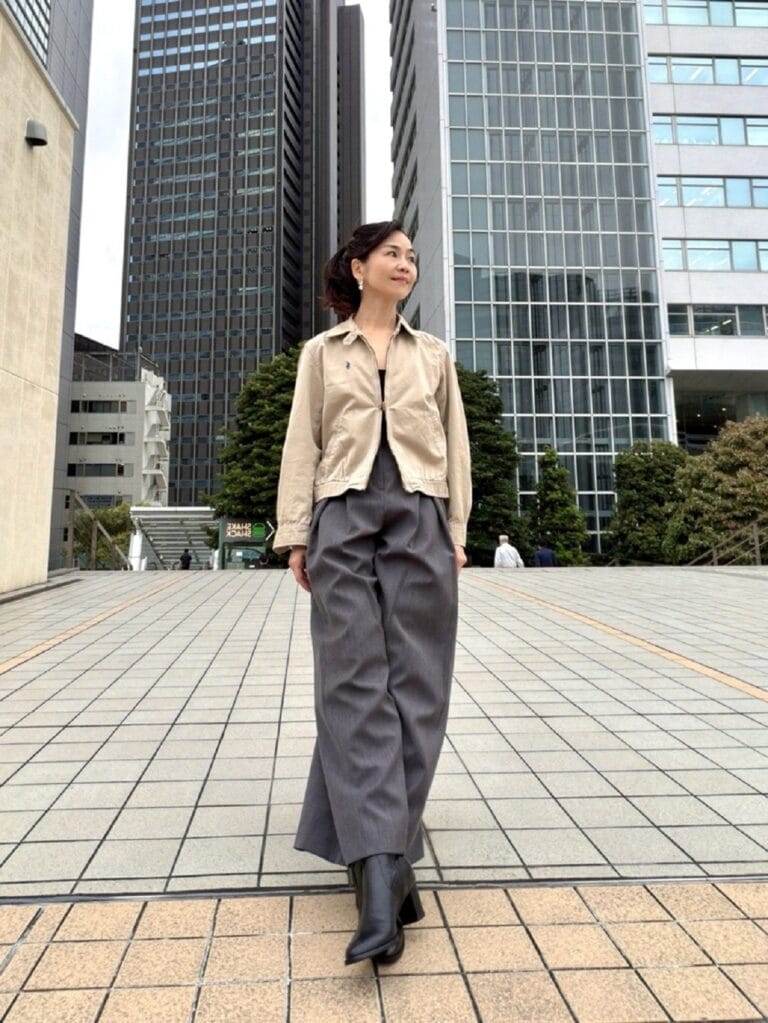 桜井智子さんのお仕事コーデ